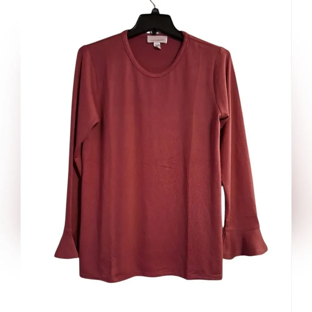 Pajamas Stan Herman Long Sleeve Lounge Set Extra Small New